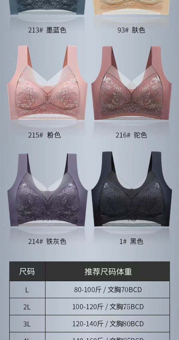 2pcs set Waomen's Bra Underwear Girls 36-44 A B Cup Bra - Image 5