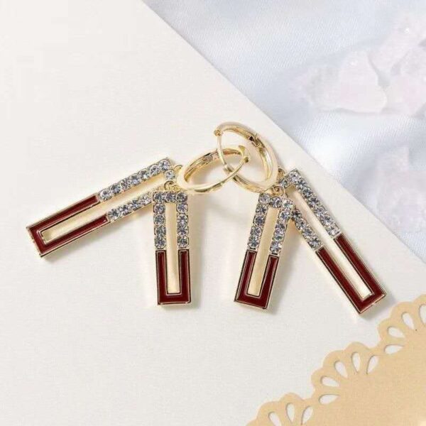 Delicate Dangle Earrings for Gilr Ins New - Image 3